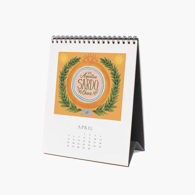 2026 Cheese Please Desktop Calendar