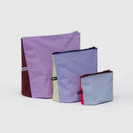 Heavyweight Nylon Travel Go Pouches (Set of 3)