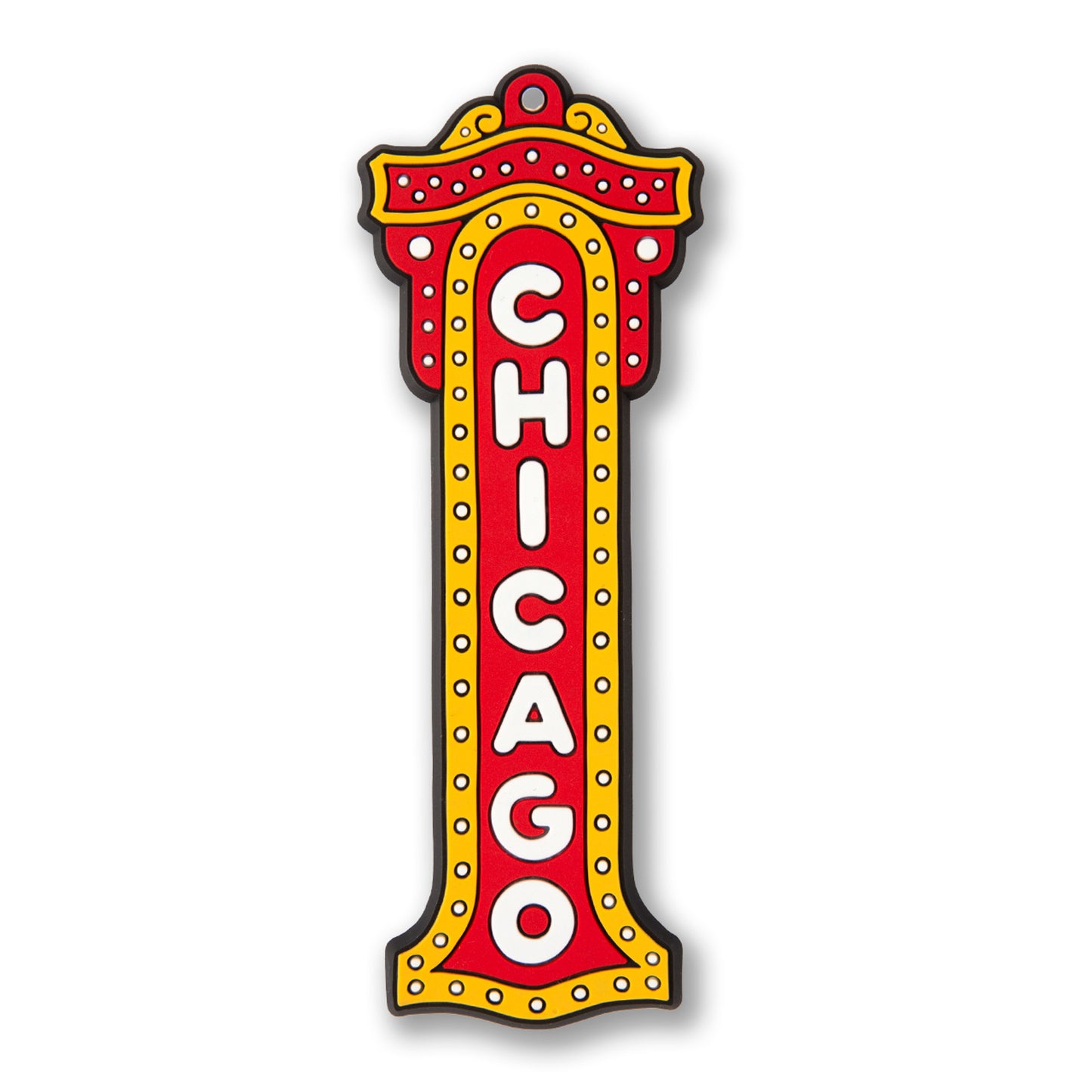 Chicago Theater Sign 4.75" PVC Magnet