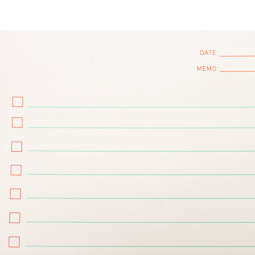 Checklist Notepad