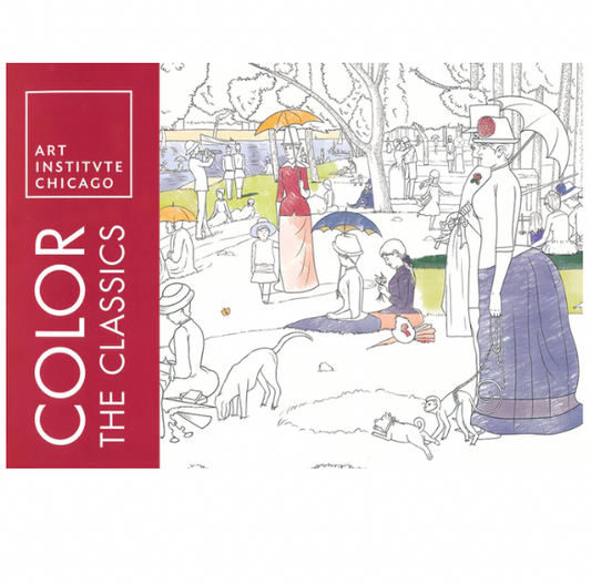 Color the Classics: The Art Institute of Chicago Adult Coloring Book