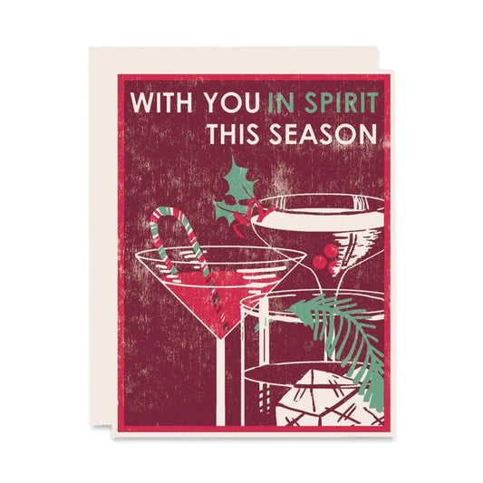 With You in Spirit Holiday Card