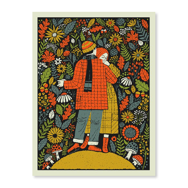 Autumn Dance 18" x 24" Screen Print