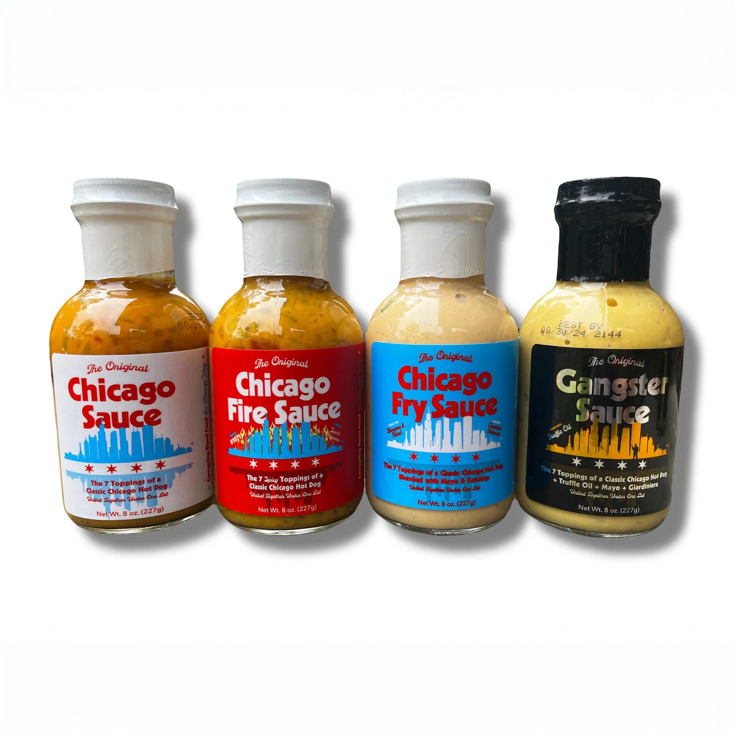 Chicago Sauce Boxed Gift Set (Pack of 4 Jars)
