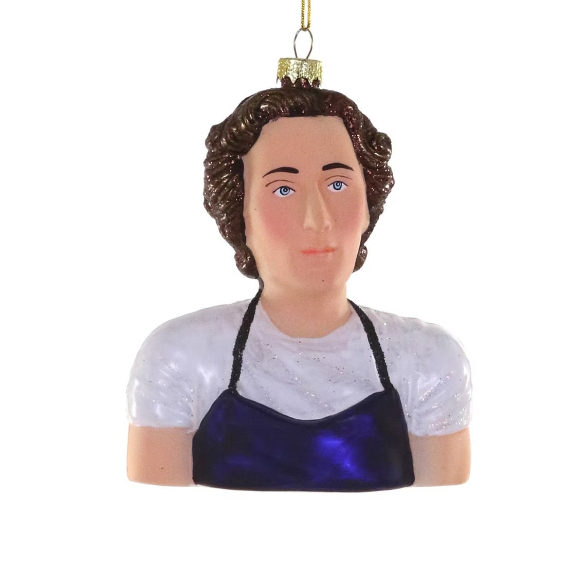Jeremy Allen White Glass Holiday Ornament