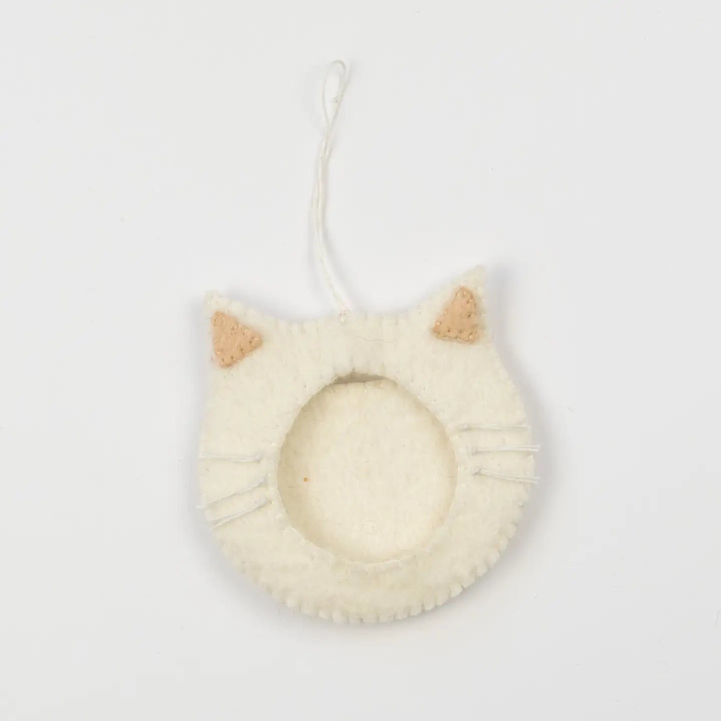 Pet Paw Picture Frame Felt Ornament