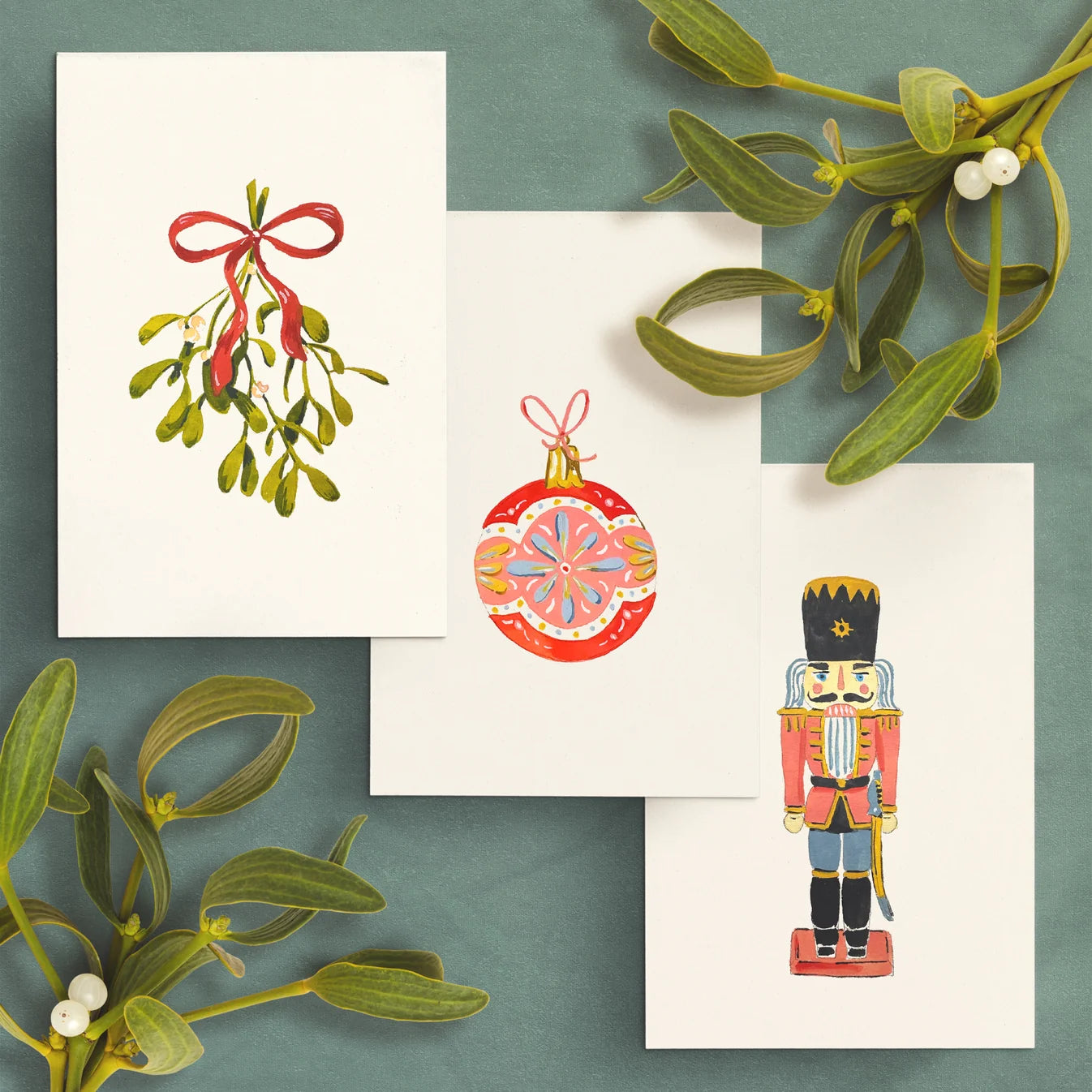 Christmas Mini Watercolor Painting Kit
