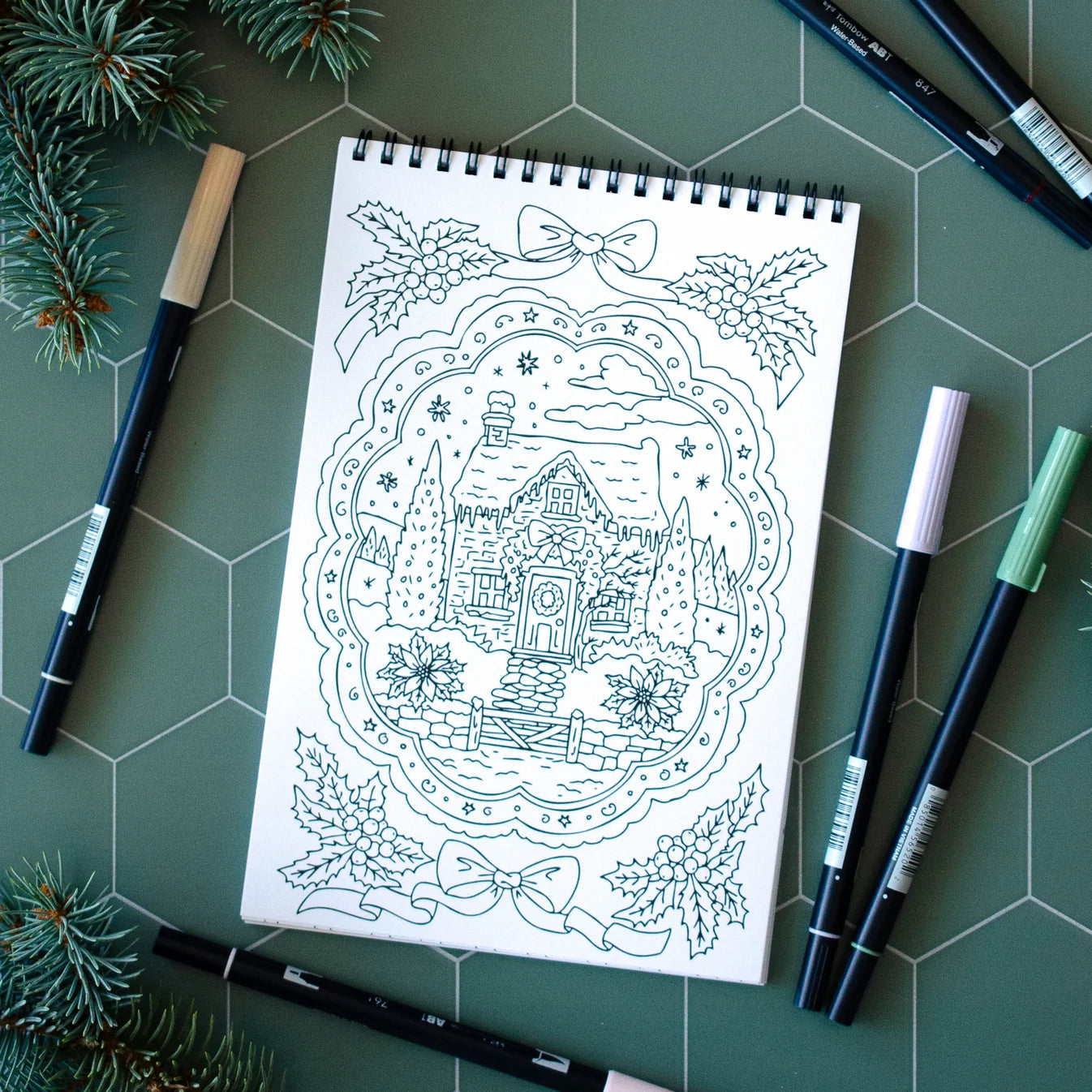 Christmas Time Premium Coloring Book