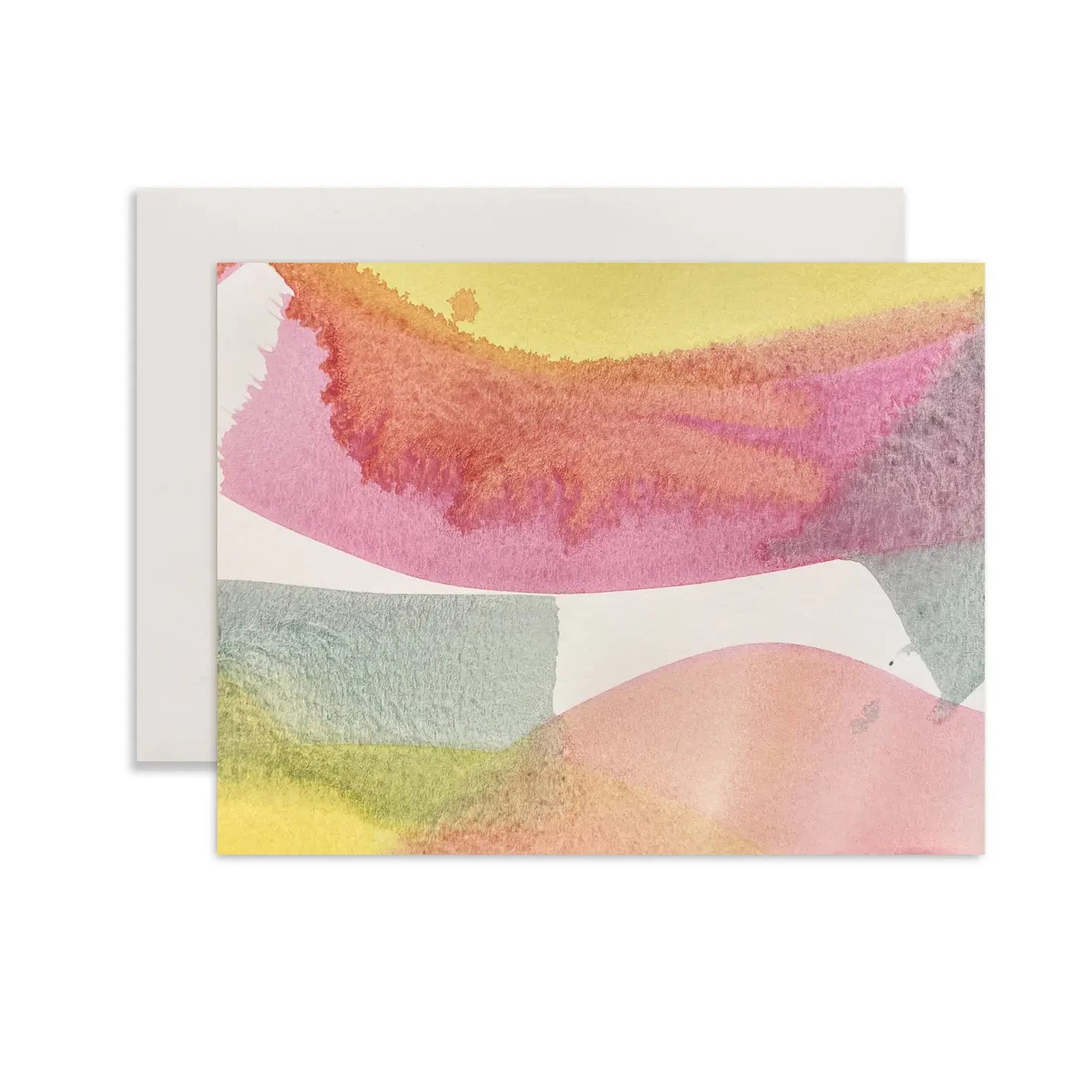 Chroma Abstract Hand-Painted Stationery Set (Box of 6)