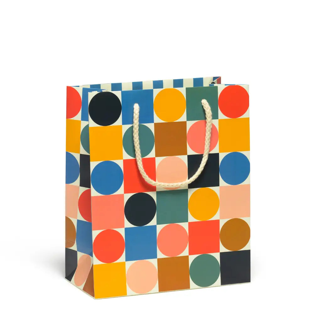 Circles and Squares Mod Gift Bag