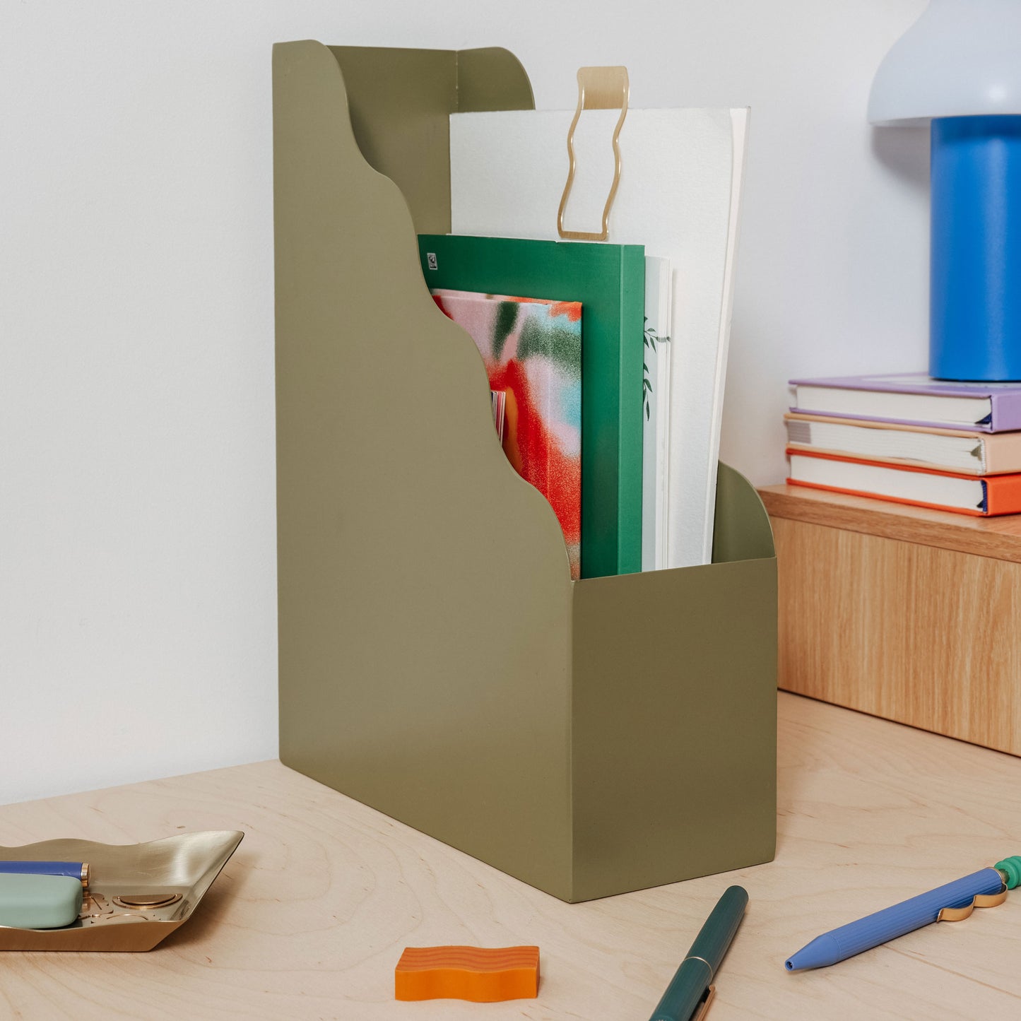 Cloud File Holder Desk Organizer