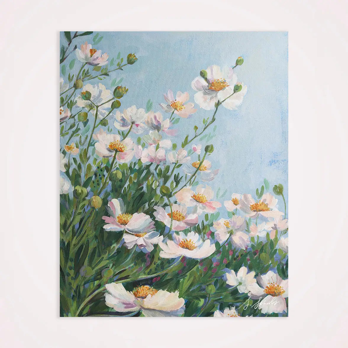 Dancing Poppies 8" x 10" Print