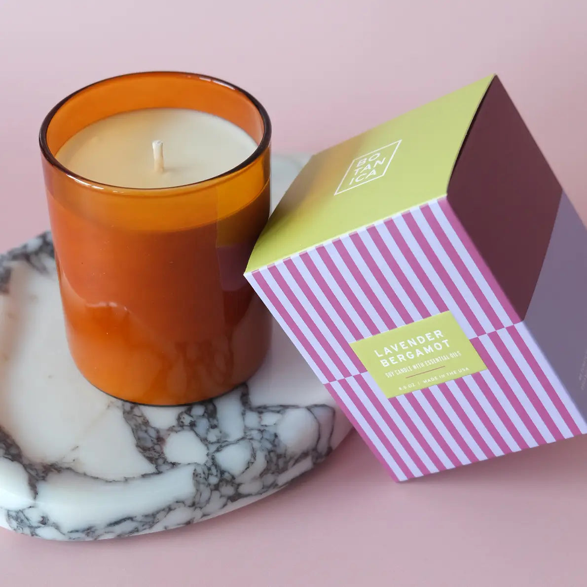 Lavender & Bergamot Essentials 12 oz Soy Wax Candle