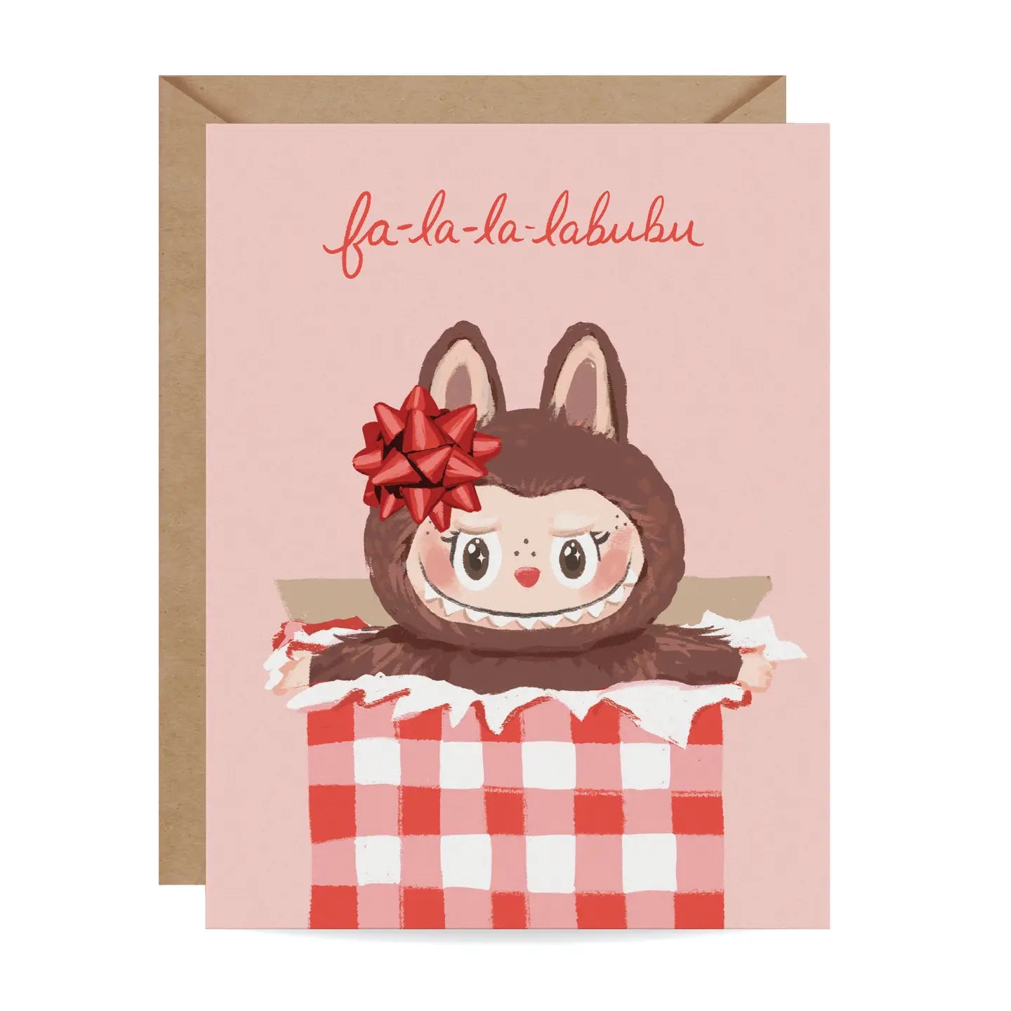 Fa La La Labubu Holiday Card