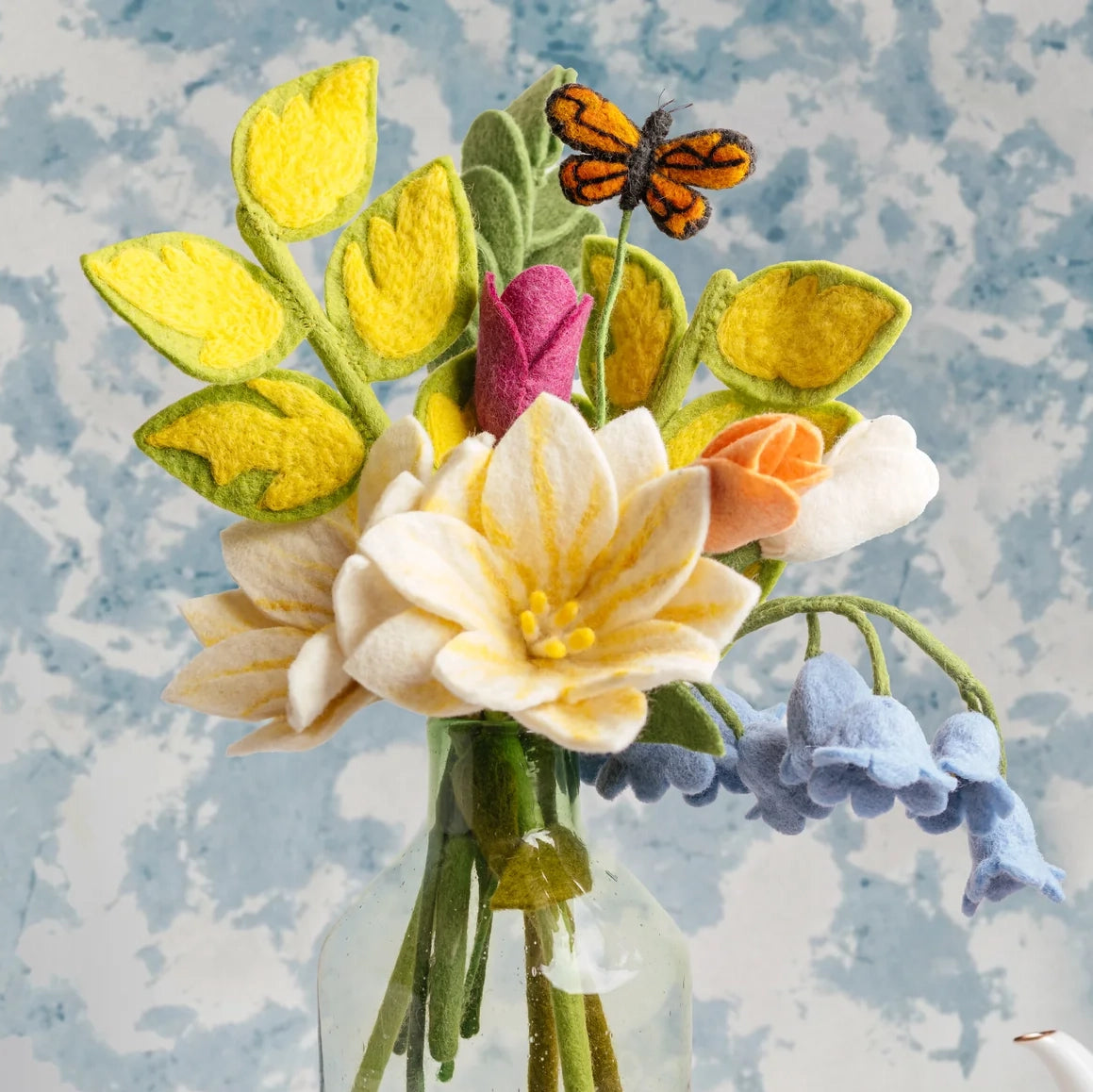 Felt Butterfly Accent Stem