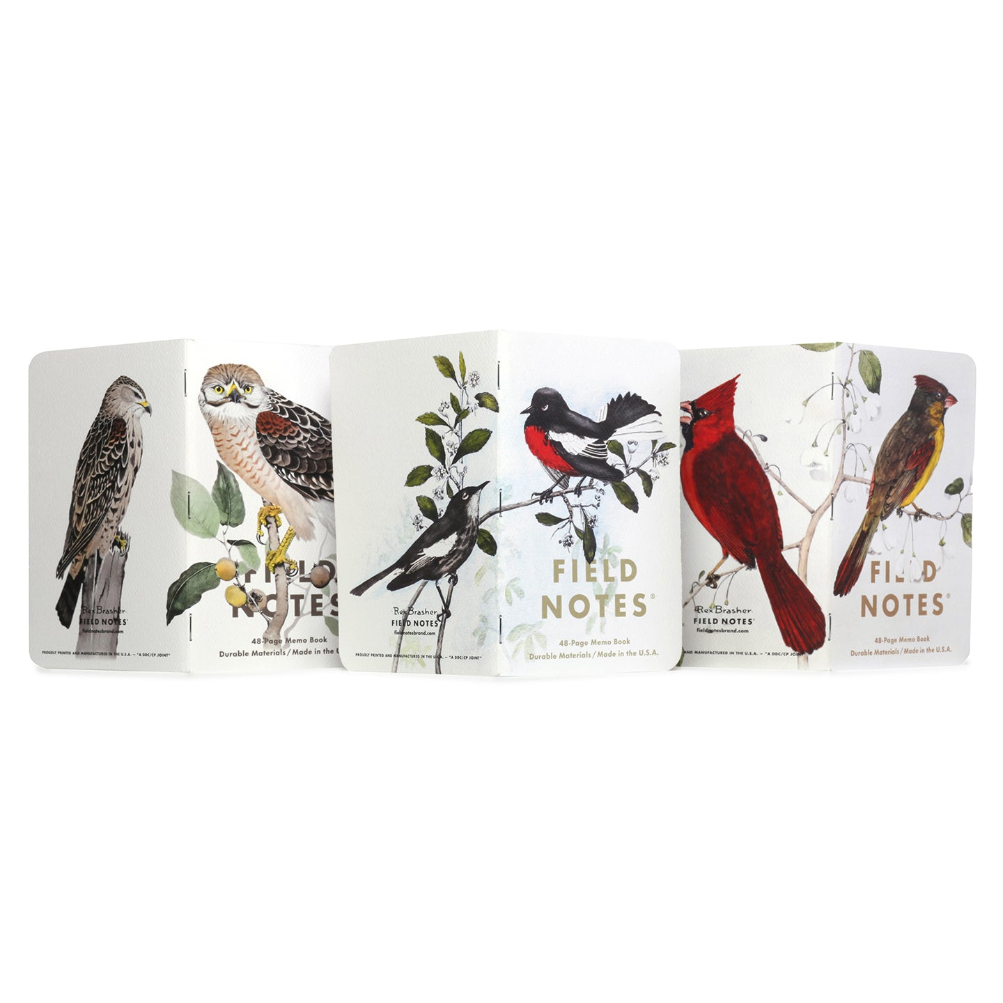 Field Notes Birds & Trees of North America Memo Notebooks (Set of 3)