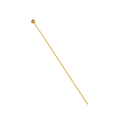 Simple Gold Cocktail Pick