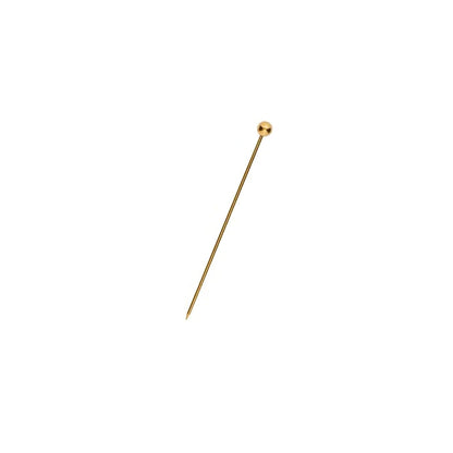 Simple Gold Cocktail Pick