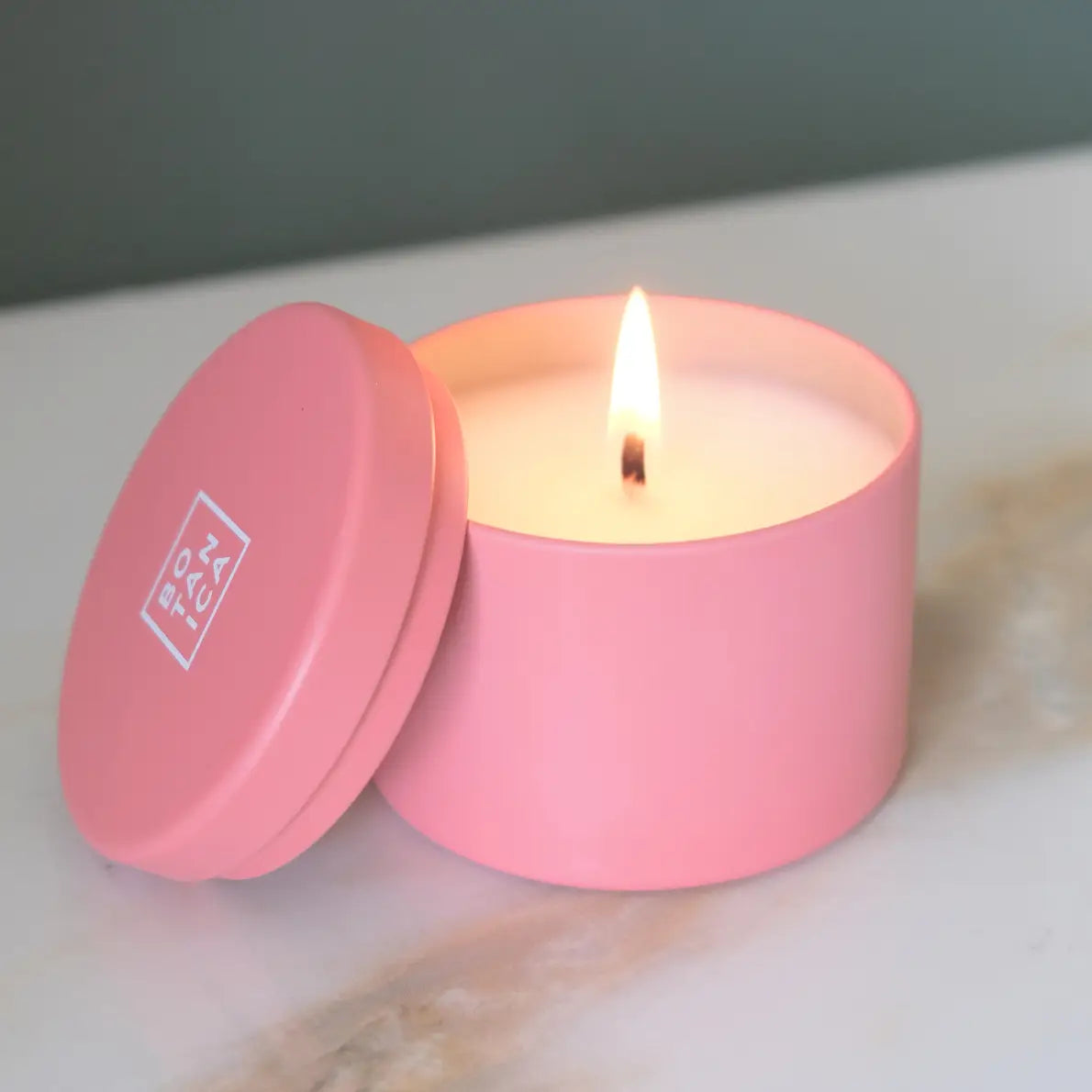 Grove Blood Orange, Lemon Verbena, & Sea Salt Soy Wax Glass Candle