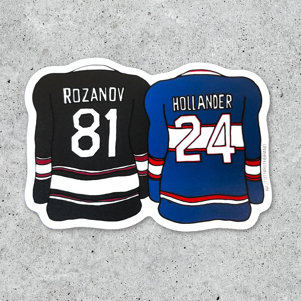 Heated Rivalry Jersey Sticker