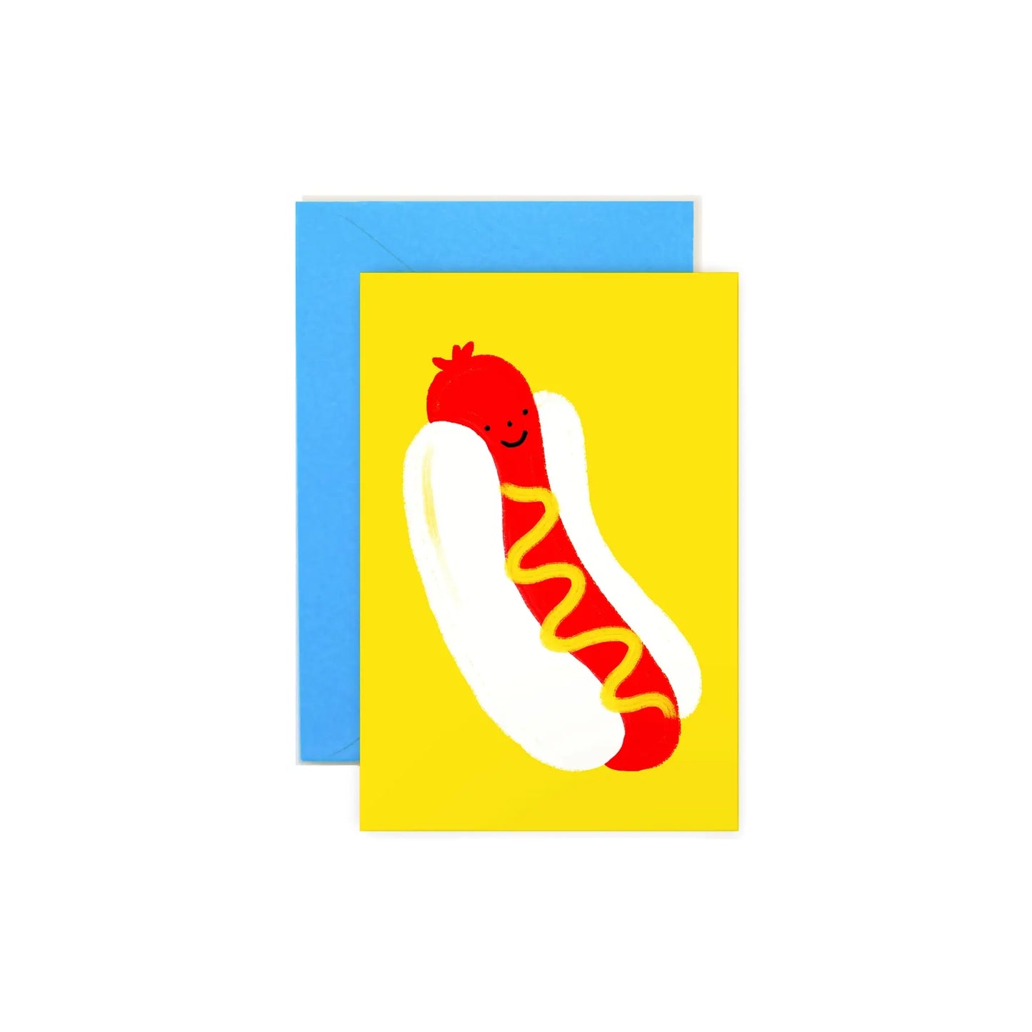 Hot Dog Mini Enclosure Note Card