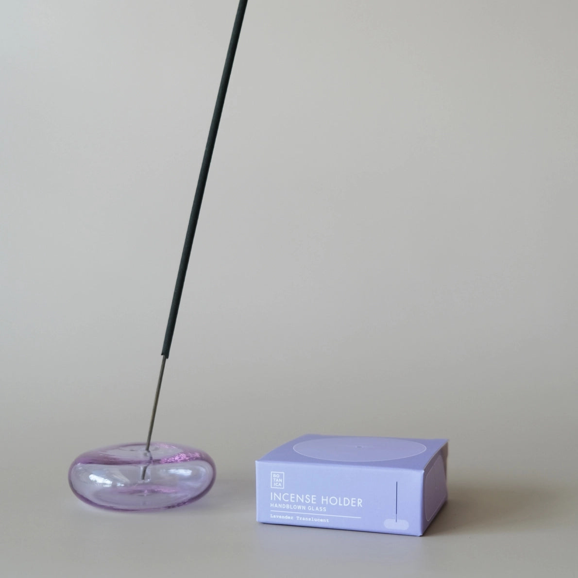 Bubble Glass Incense Holder