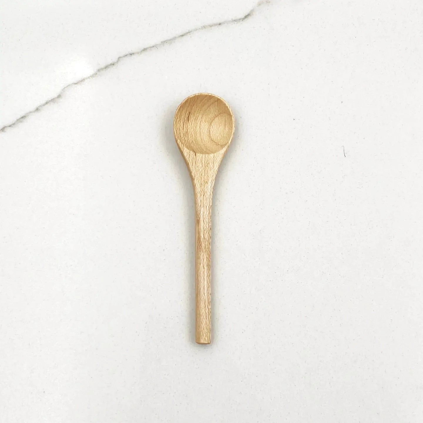 Hardwood Tiny 4" Spice Spoon