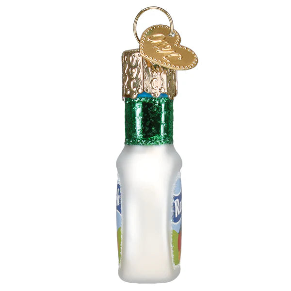 Mini Ranch Dressing Glass Ornament