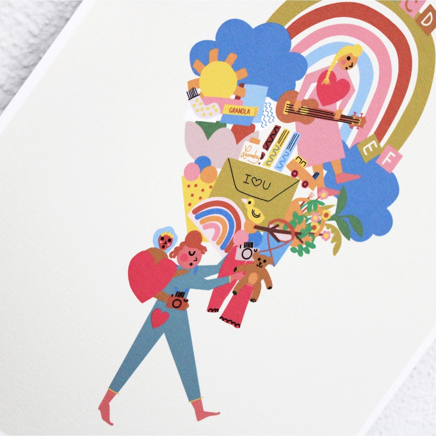 Motherhood 8" x 10" Art Print