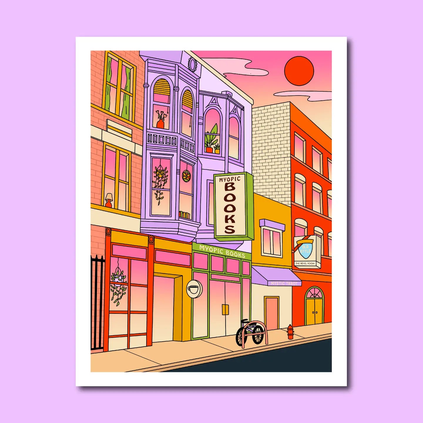 Myopic Books Wicker Park 8" x 10" Giclee Print