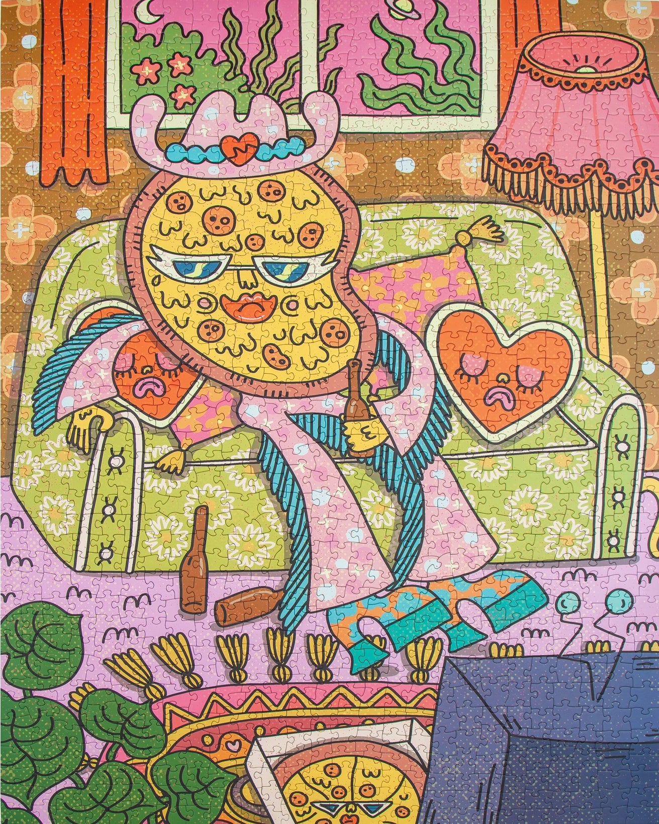 Pizza for One 1000 Piece Jigsaw Puzzle