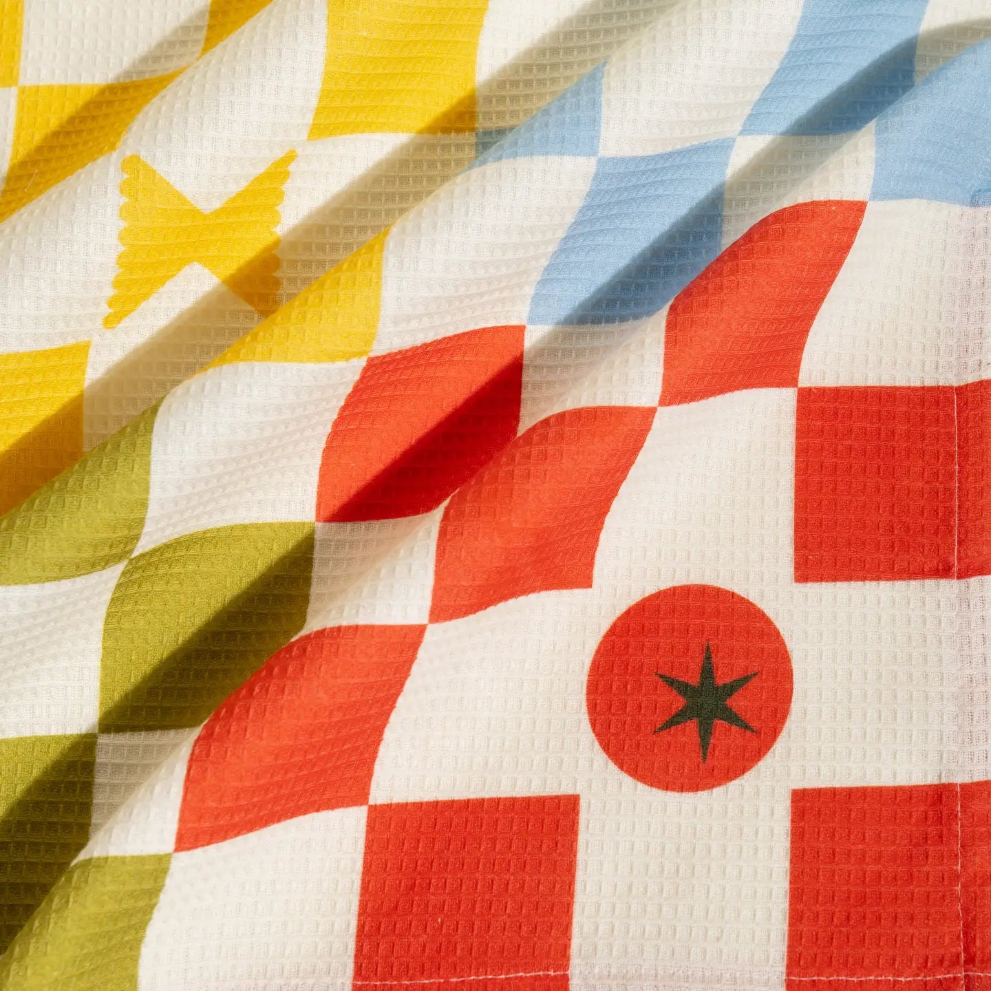 Potluck Waffle Kitchen Towel
