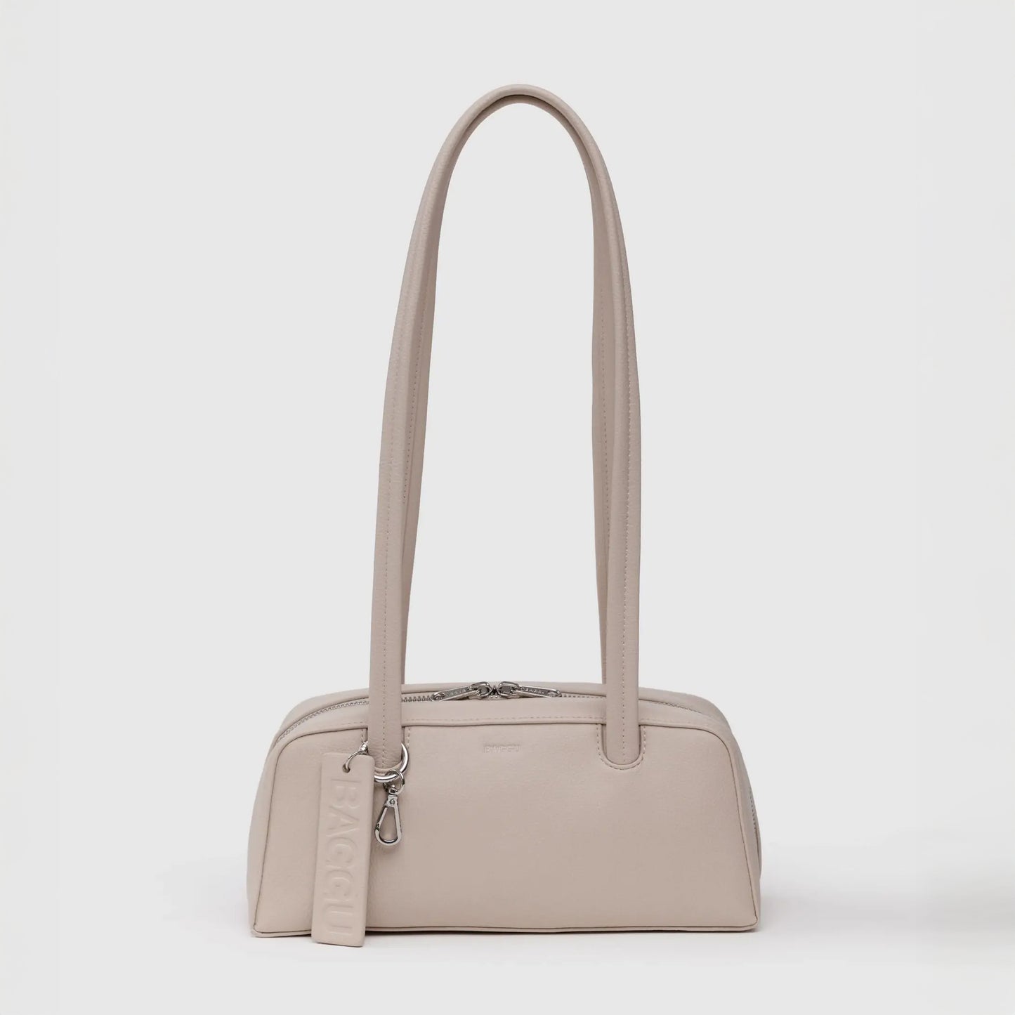 Small Recycled Leather Bowler Bag