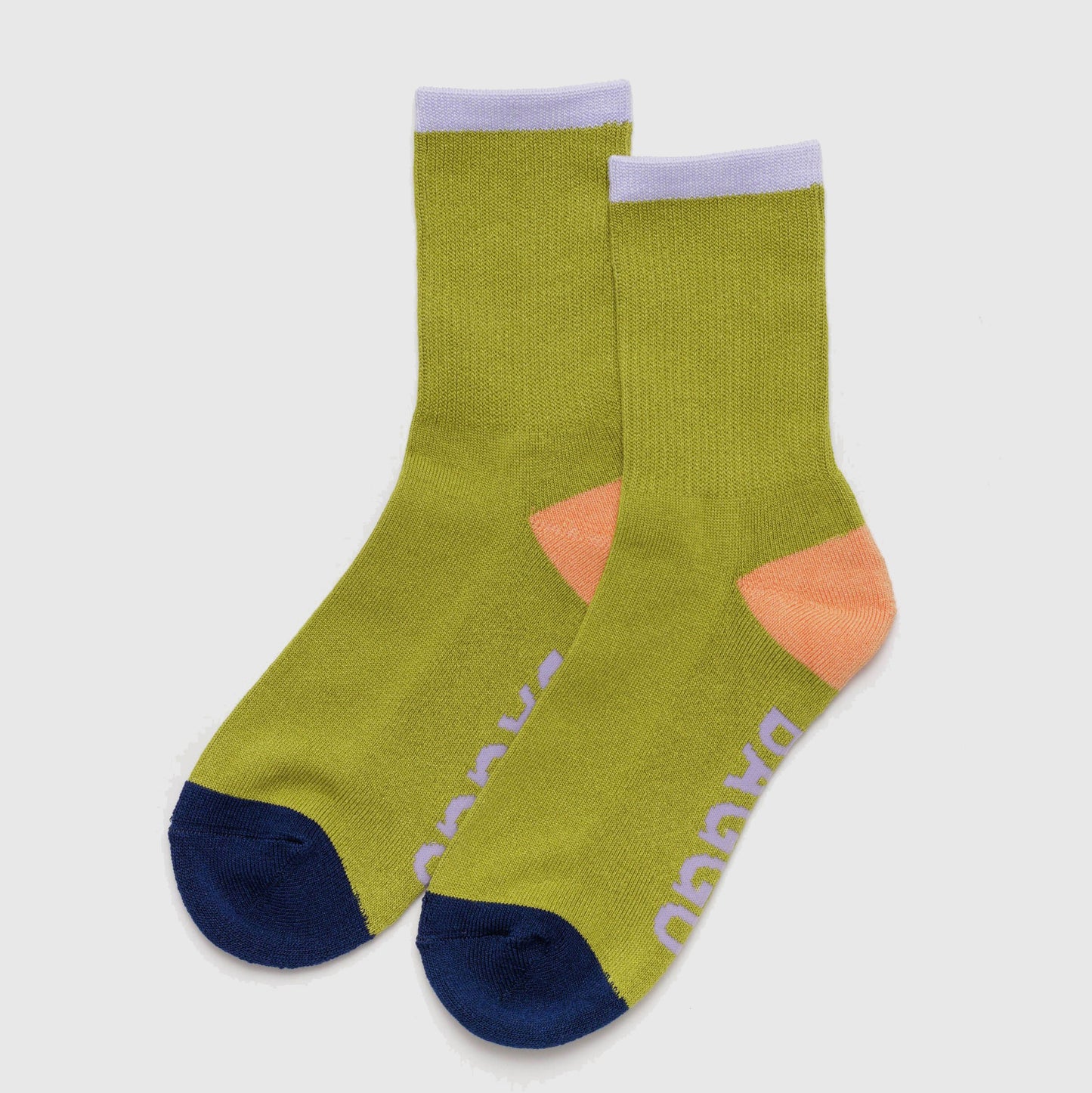 Ribbed Women's Crew Socks
