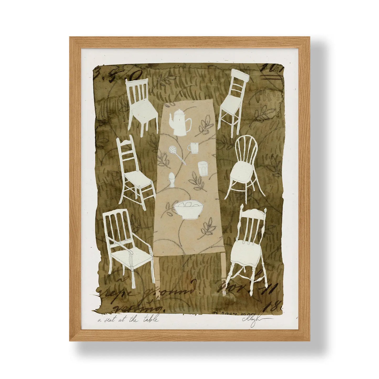 A Seat at the Table 8.5" x 11" Print