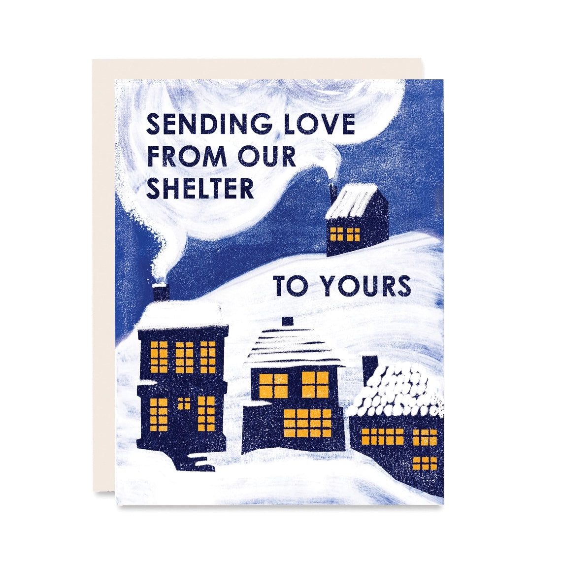 Sending Love From Our Shelter to Yours Holiday Card Neighborly Sending Love From Our Shelter to Yours Holiday Card Neighborly