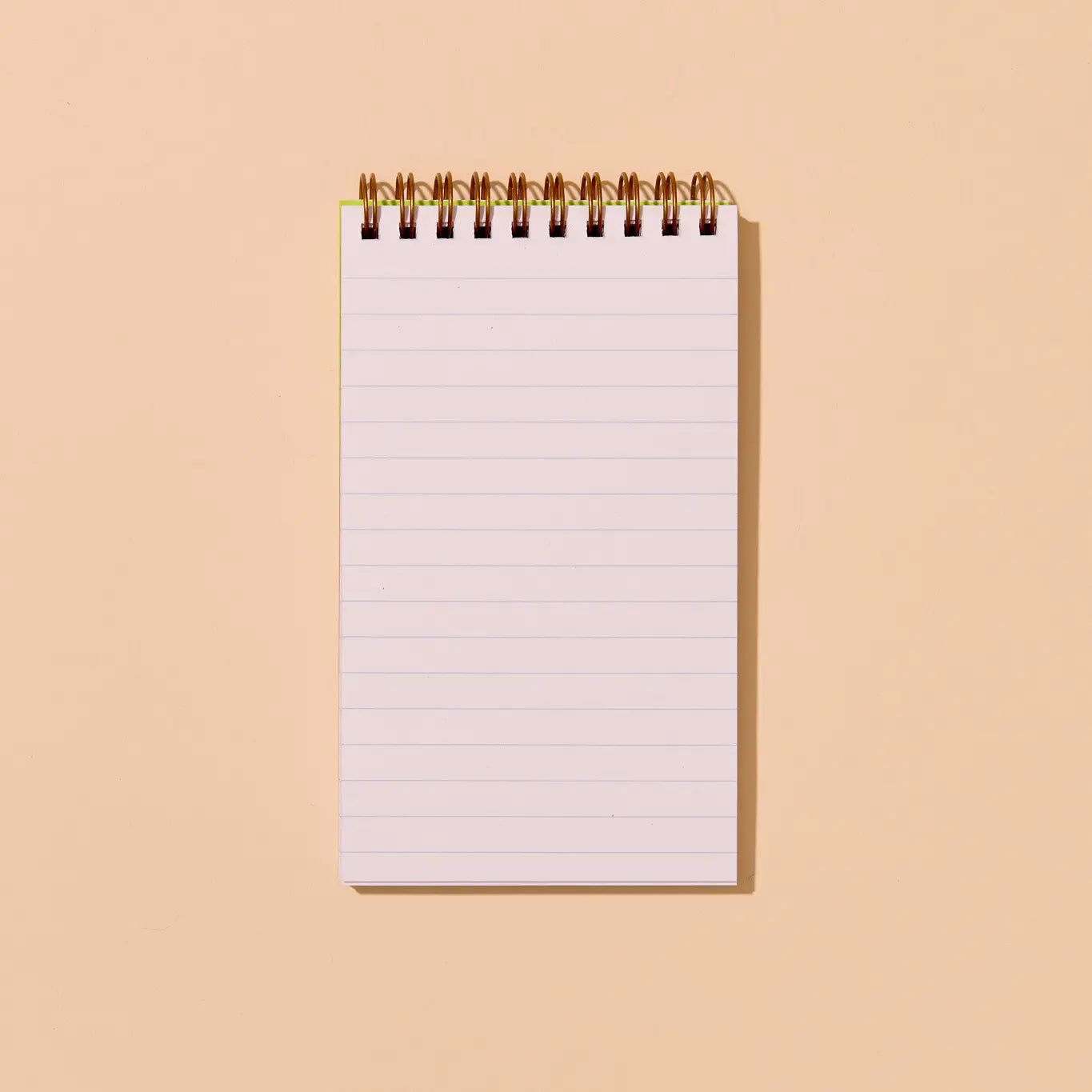 Shrimp Reporter's Spiral Bound Letterpress Notebook