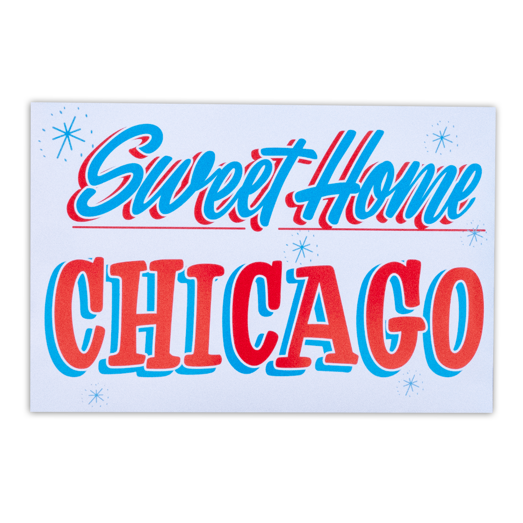 Sweet Home Chicago 18" x 24" Poster