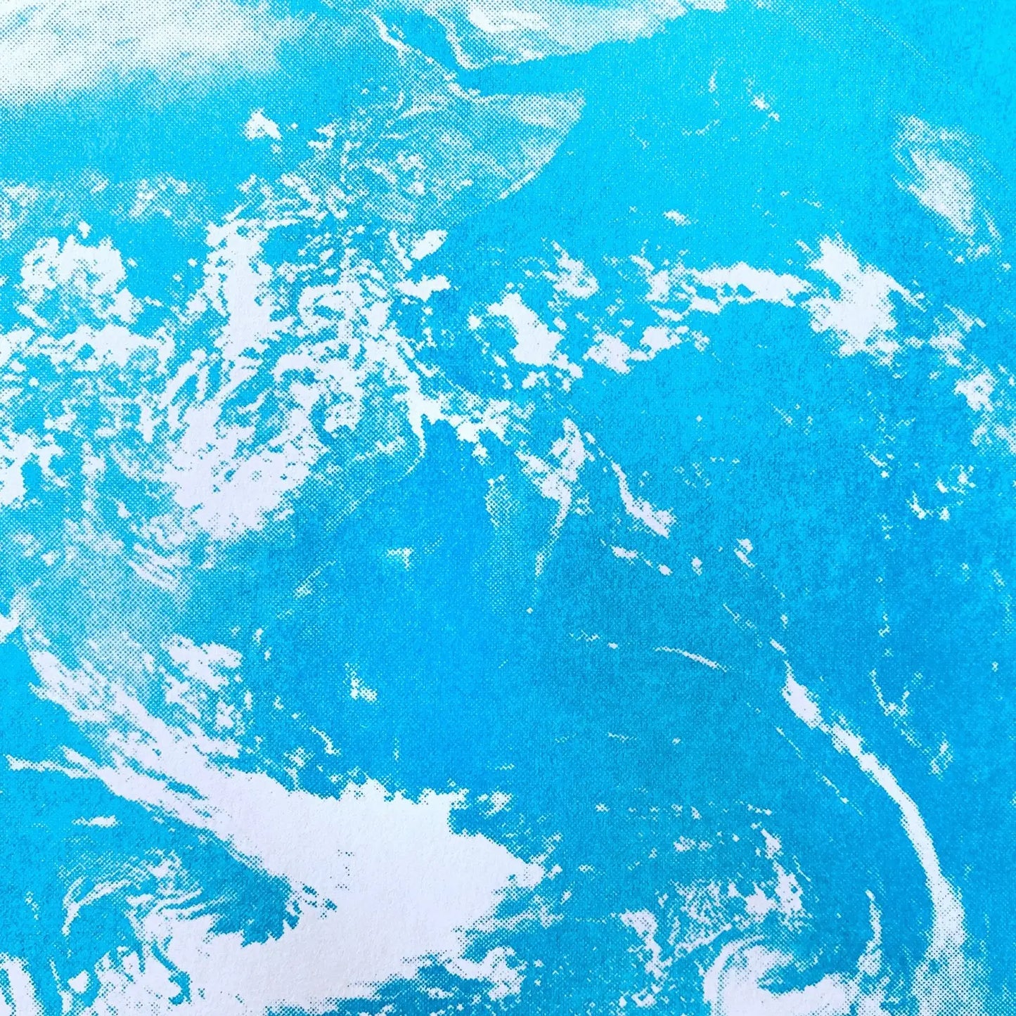 Earth 11" x 14" Risograph Print