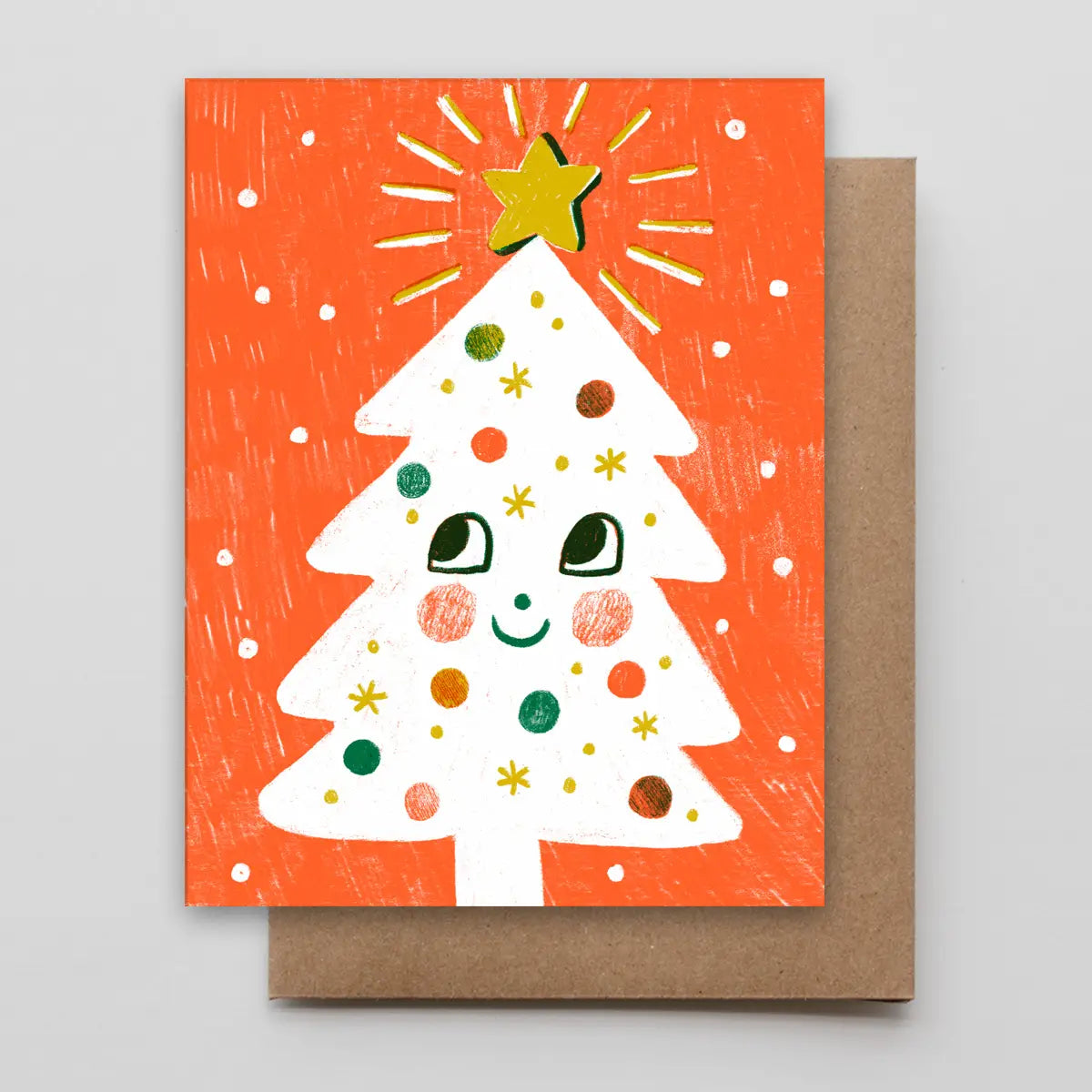 Twee Tree Foil Printed Holiday Card