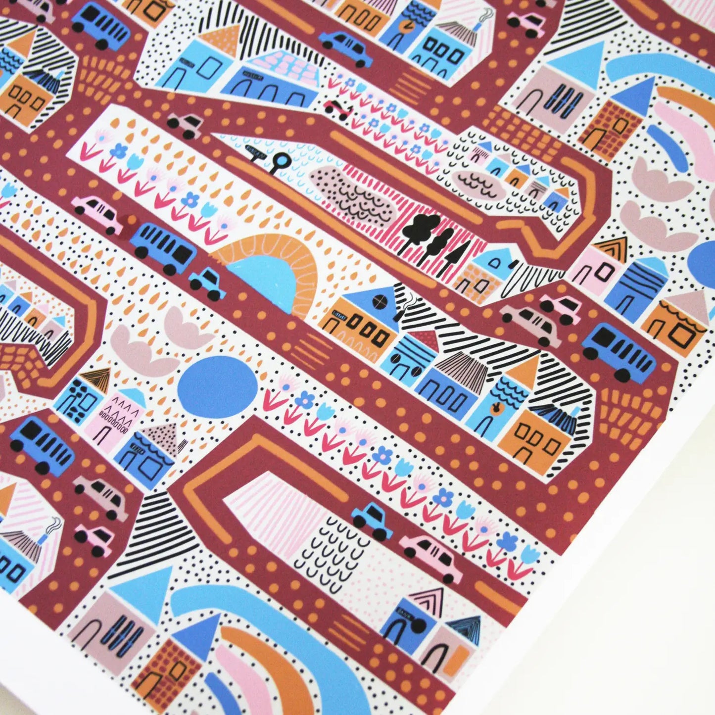 City Planning Art Print