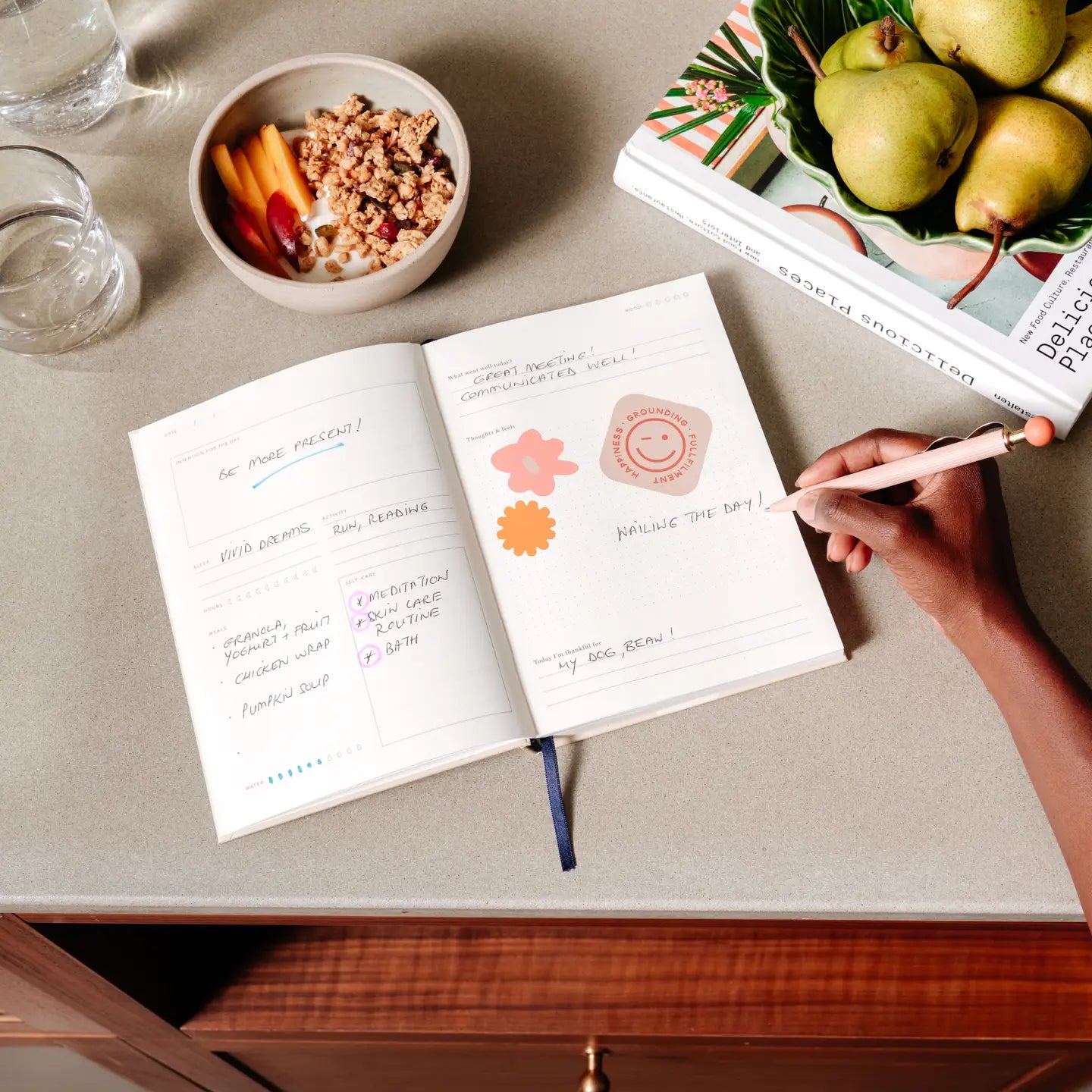 Joy Hardcover Guided Wellness Journal