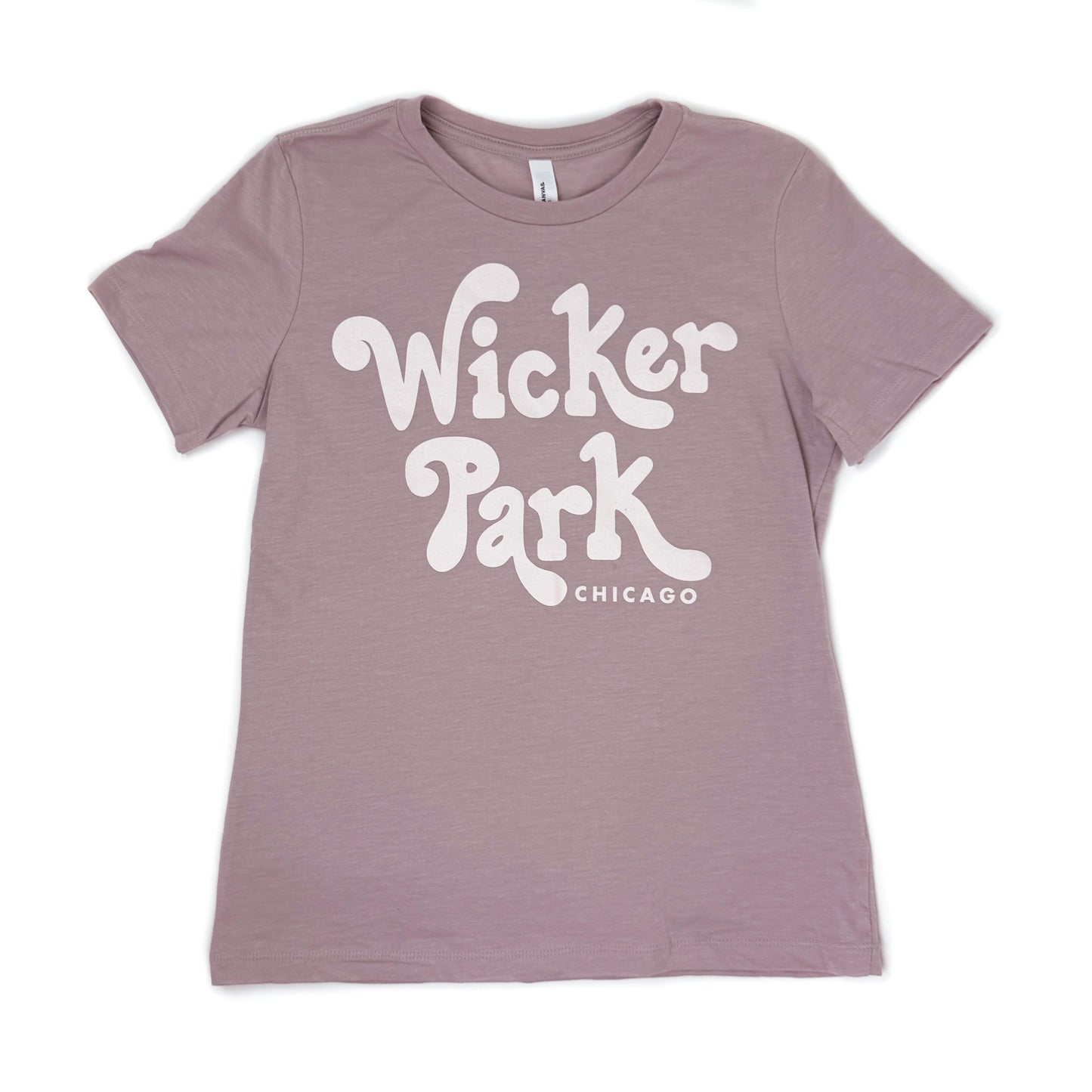 Wicker Park, Chicago Neighborhood Logo Tshirt