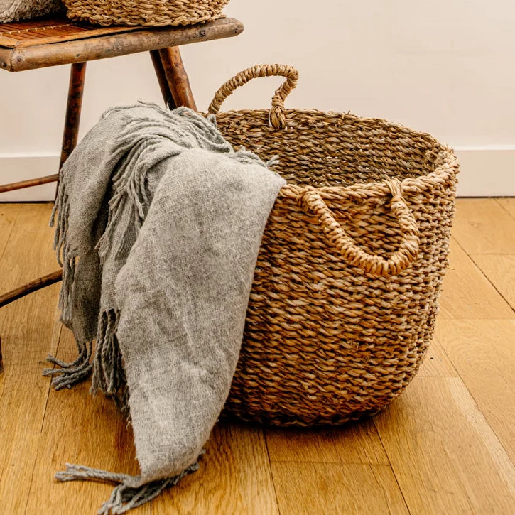 Round Woven Storage Basket