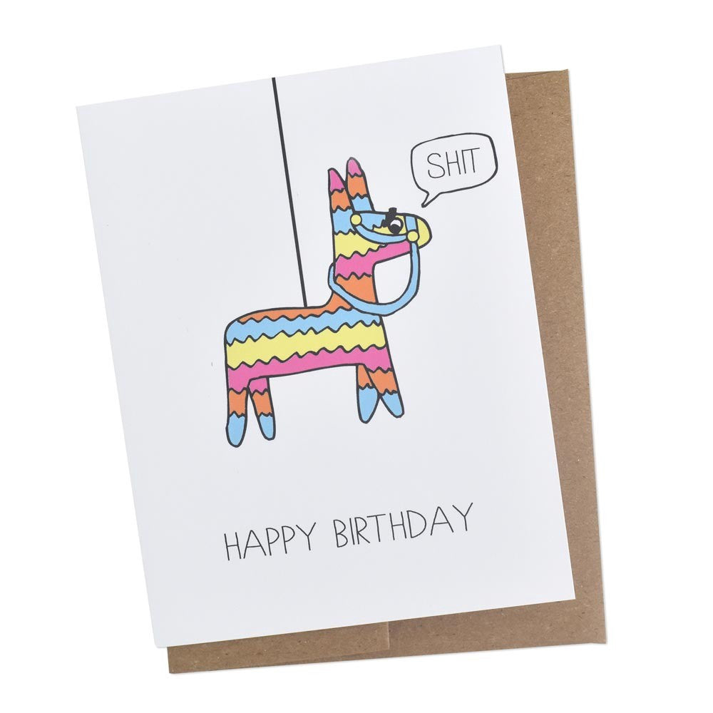 Happy Birthday Pinata Card