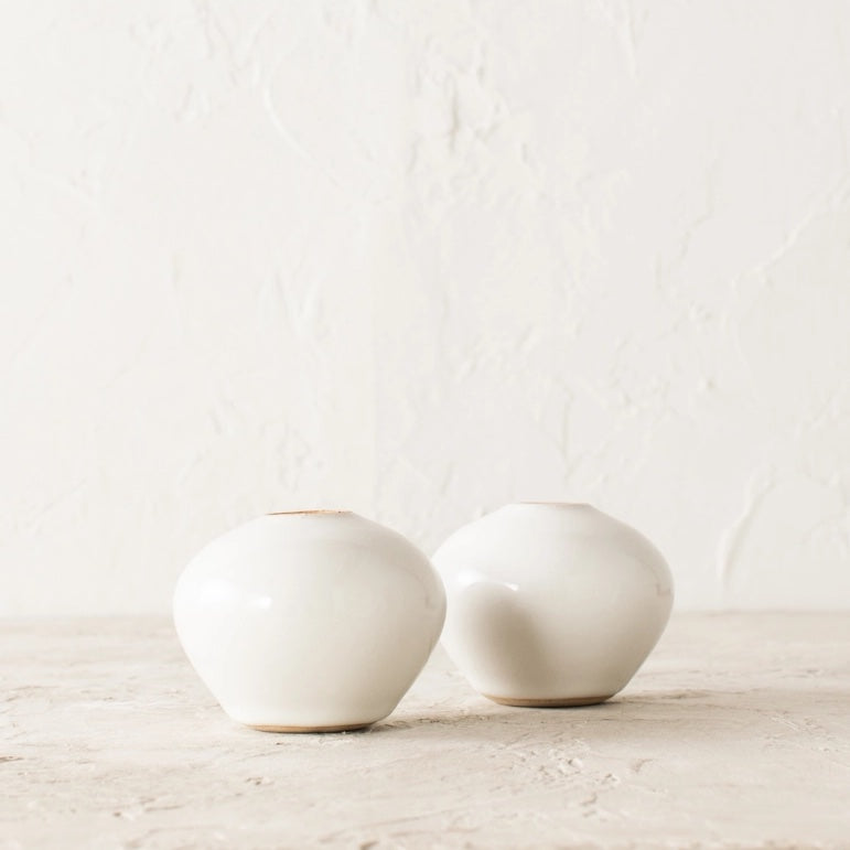 Verdure Stoneware 3"H Vase