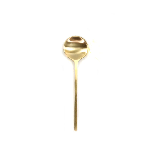 Gold 3.5"L Sugar or Salt Spoon