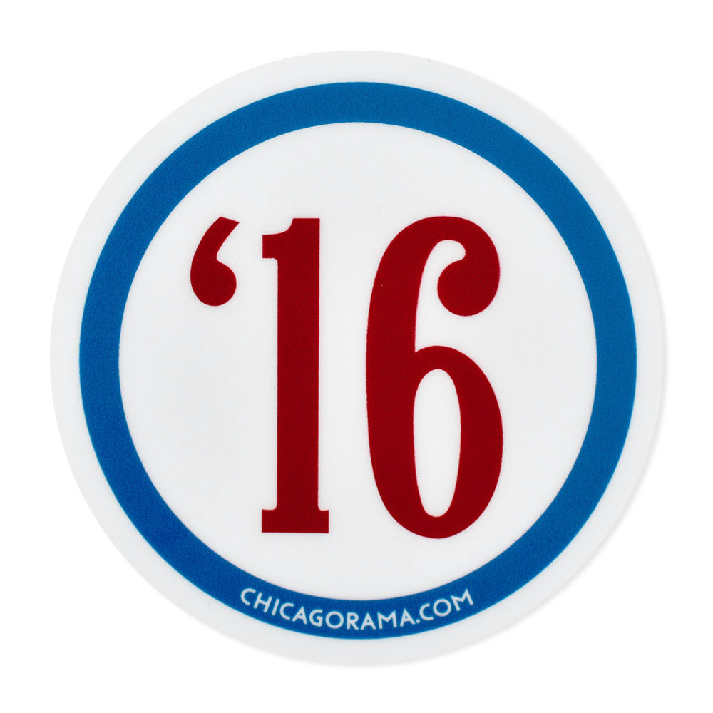 Chicago Cubs '16 Sticker