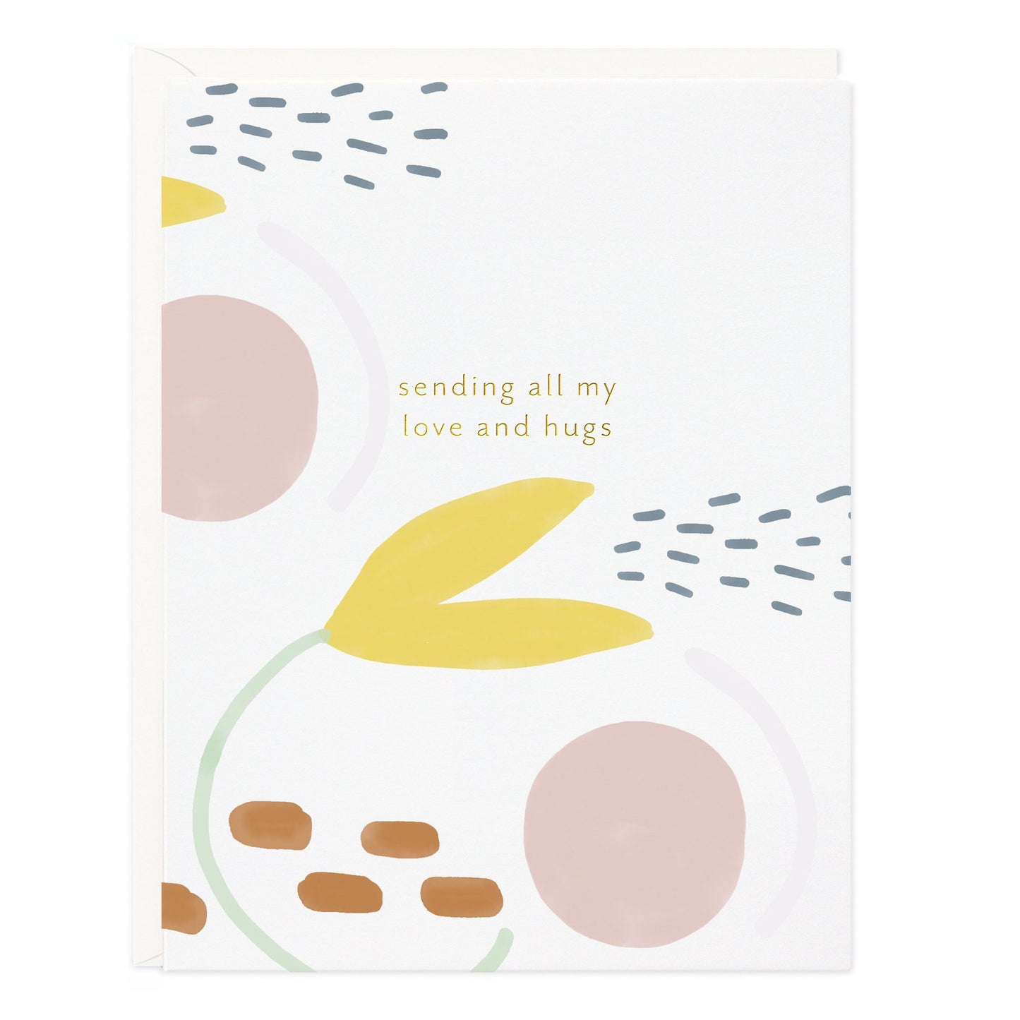 Sending All My Love & Hugs Sympathy or Get Well Card