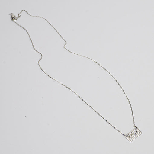 Chicago Flag Necklace